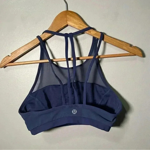 Lululemon Get  Set Bra Moody Blues 2 - Picture 6 of 7